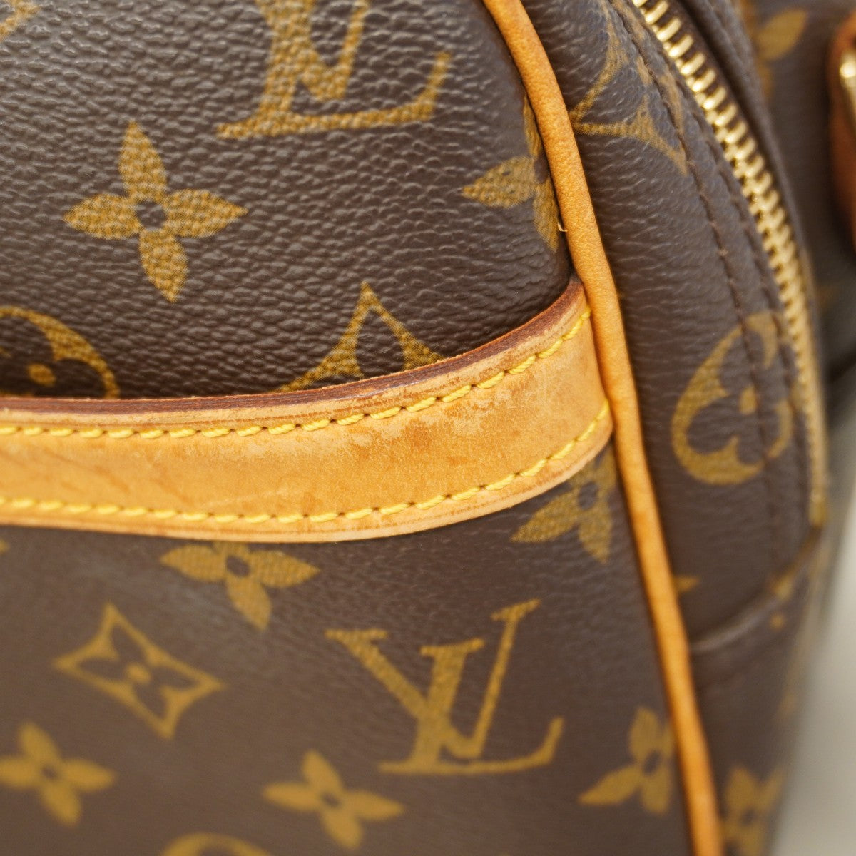 【6cb2680】ルイヴィトン ショルダーバッグ モノグラム リポーターPM M45254 ブラウン【中古】レディース