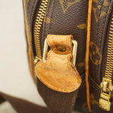 【6cb2680】ルイヴィトン ショルダーバッグ モノグラム リポーターPM M45254 ブラウン【中古】レディース