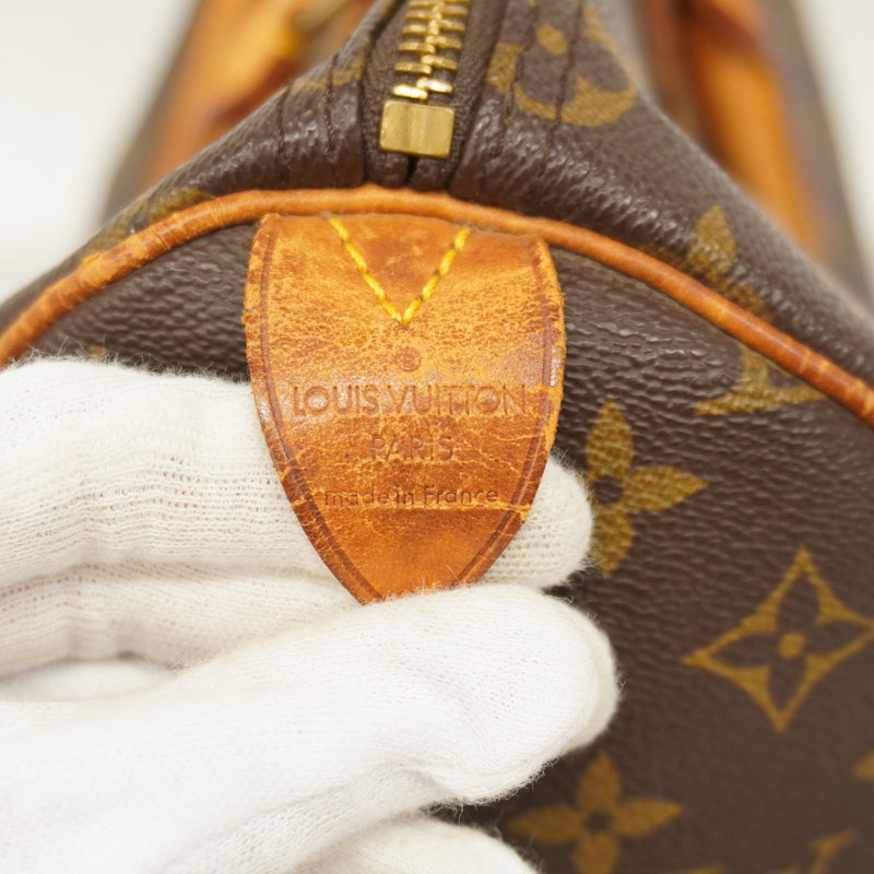 【6cb2693】ルイヴィトン ハンドバッグ モノグラム スピーディ35 M41107 ブラウン【中古】レディース