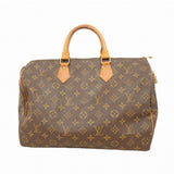 【6cb2693】ルイヴィトン ハンドバッグ モノグラム スピーディ35 M41107 ブラウン【中古】レディース