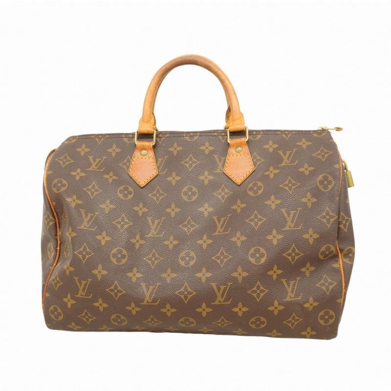【6cb2693】ルイヴィトン ハンドバッグ モノグラム スピーディ35 M41107 ブラウン【中古】レディース