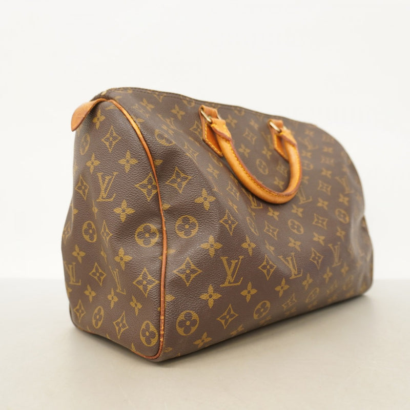 【6cb2693】ルイヴィトン ハンドバッグ モノグラム スピーディ35 M41107 ブラウン【中古】レディース