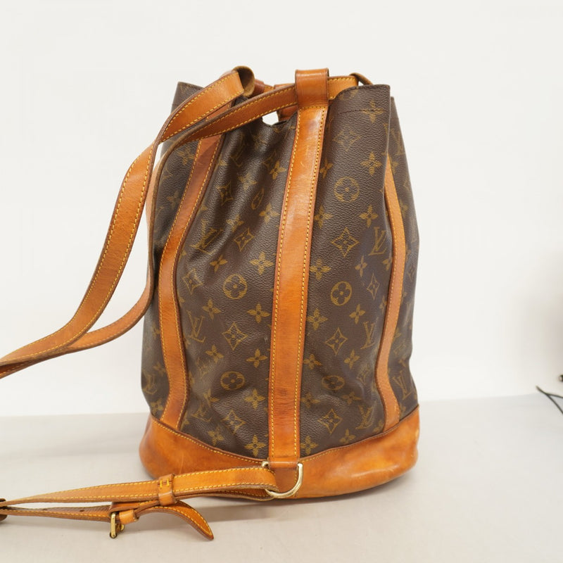 【6cb2694】ルイヴィトン ショルダーバッグ モノグラム ランドネPM M42243 ブラウン【中古】レディース