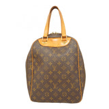 【6cb2695】ルイヴィトン ハンドバッグ モノグラム エクスキュルシオン M41450 ブラウン【中古】レディース