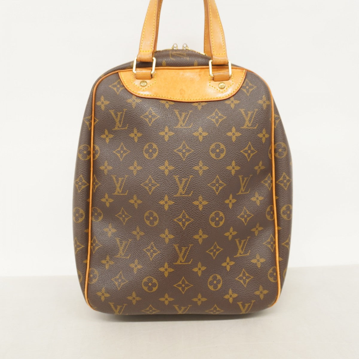 【6cb2695】ルイヴィトン ハンドバッグ モノグラム エクスキュルシオン M41450 ブラウン【中古】レディース