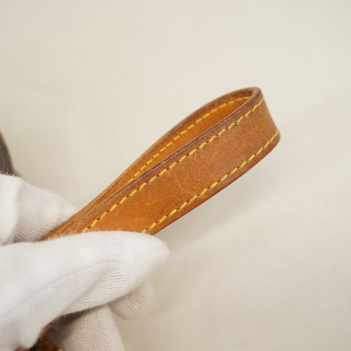 【6cb2695】ルイヴィトン ハンドバッグ モノグラム エクスキュルシオン M41450 ブラウン【中古】レディース