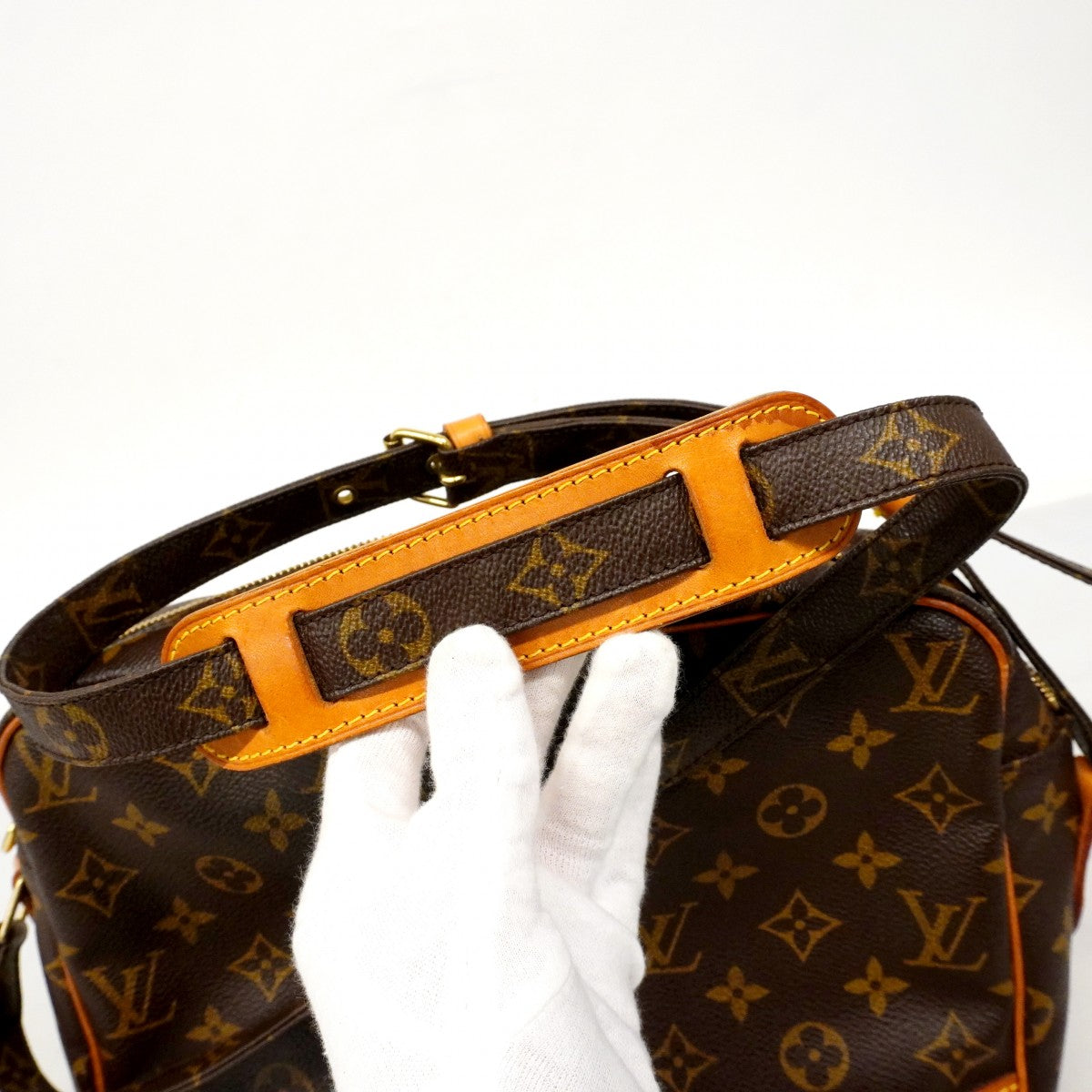 【6cb2698】ルイヴィトン ショルダーバッグ モノグラム ナイル M45244 ブラウン【中古】レディース