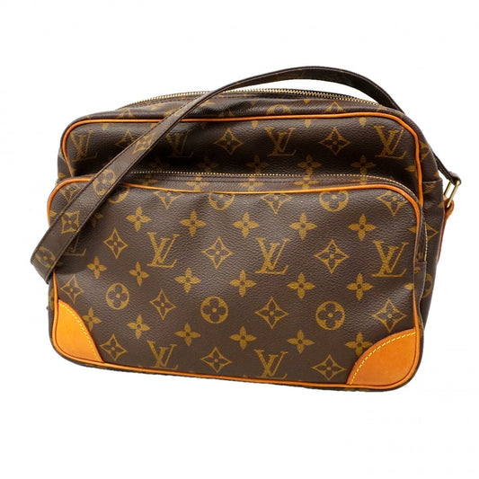 【6cb2698】ルイヴィトン ショルダーバッグ モノグラム ナイル M45244 ブラウン【中古】レディース