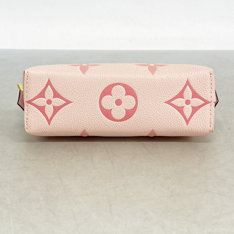 【6cb2706】ルイヴィトン ポーチ モノグラム・アンプラント ポシェットコスメティック M80502 ブトンドローズ【中古】レディース