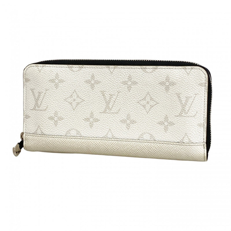 【6cb2707】ルイヴィトン 長財布 タイガラマ ジッピーウォレットホリゾンタル M14127 オプティックホワイト【中古】メンズ