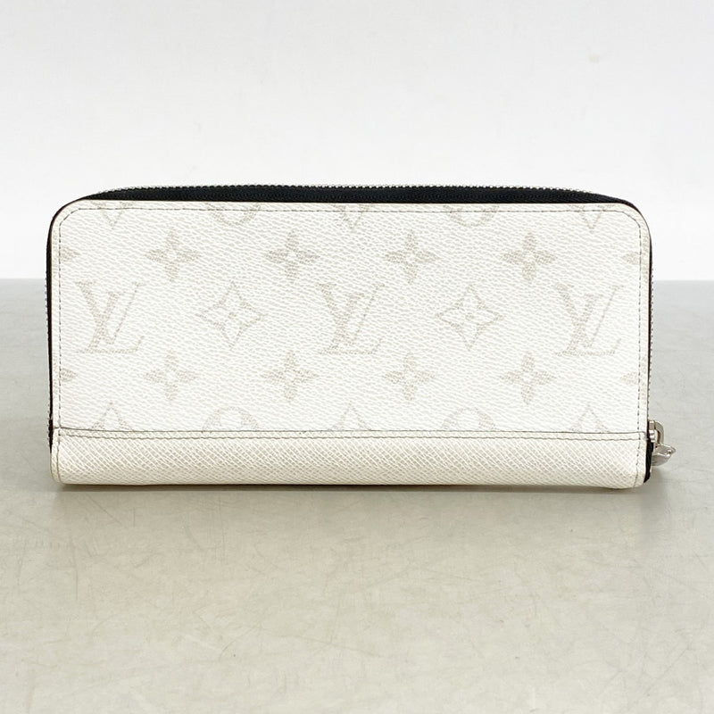 【6cb2707】ルイヴィトン 長財布 タイガラマ ジッピーウォレットホリゾンタル M14127 オプティックホワイト【中古】メンズ
