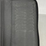 【6cb2708】ルイヴィトン 長財布 LVアエログラム ジッピーウォレットヴェルティカル M81743 ノワール【中古】メンズ