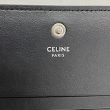【6cb2709】セリーヌ 財布 トリオンフ レザー ブラック シルバー金具【中古】メンズ レディース ユニセックス