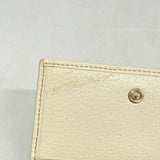 【6cb2710】グッチ カードケース GGキャンバス/アビー 141417 キャンバス ベージュ シャンパンゴールド金具【中古】レディース