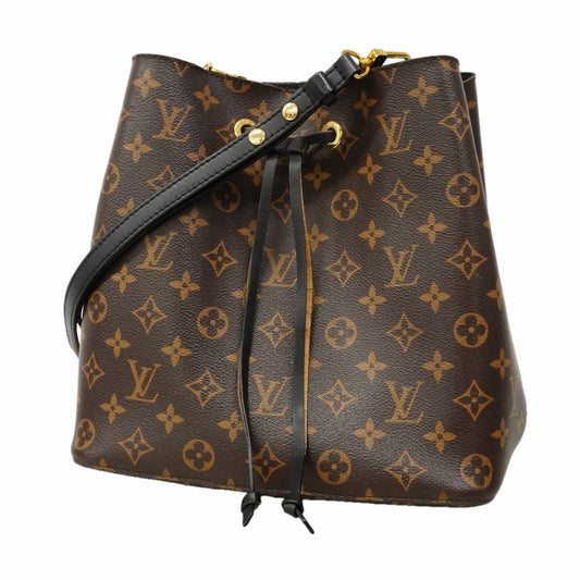 【6cb2725】ルイヴィトン ショルダーバッグ モノグラム ネオノエ M44020 ノワール【中古】レディース