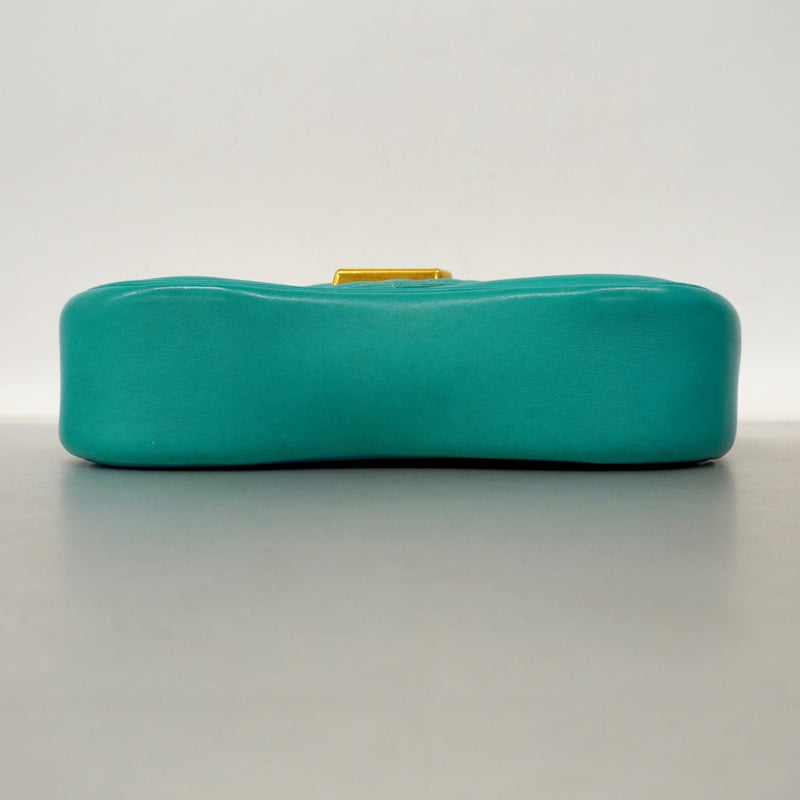 【6cb2727】ルイヴィトン ショルダーバッグ ニューウェーブ チェーンバッグMM M51946 ターコイズブルー【中古】レディース