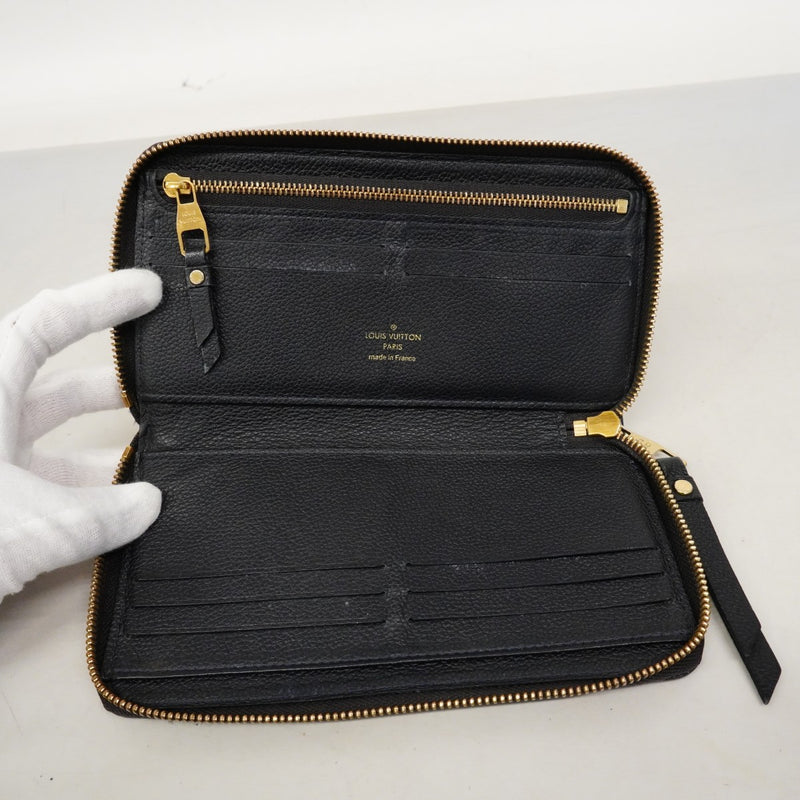 【6cb2728】ルイヴィトン 三つ折り長財布 モノグラム・アンプラント ポルトフォイユスクレットロン M93435 アンフィニ【中古】レディース