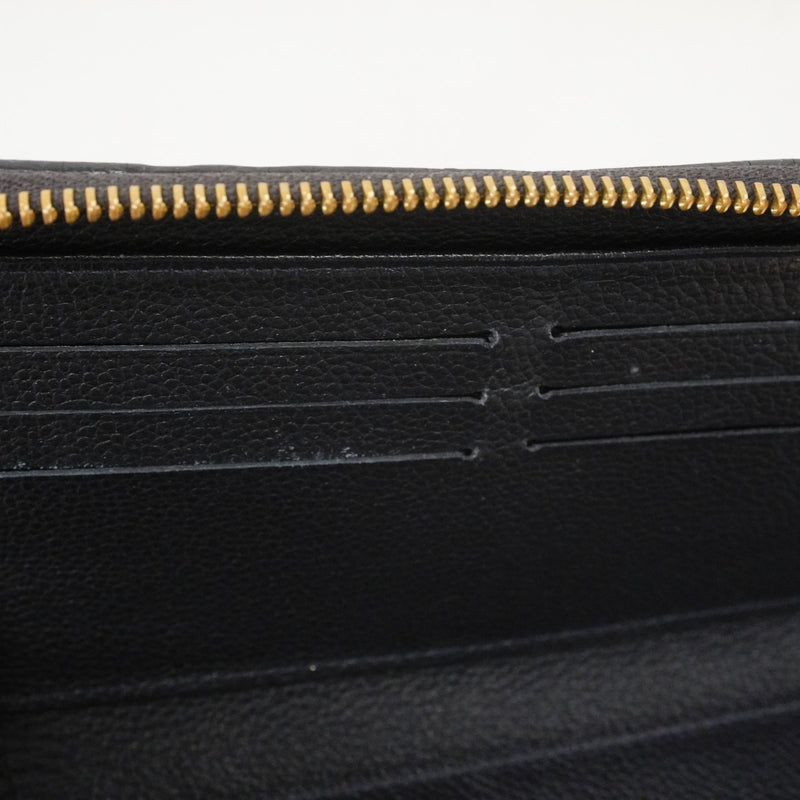 【6cb2728】ルイヴィトン 三つ折り長財布 モノグラム・アンプラント ポルトフォイユスクレットロン M93435 アンフィニ【中古】レディース