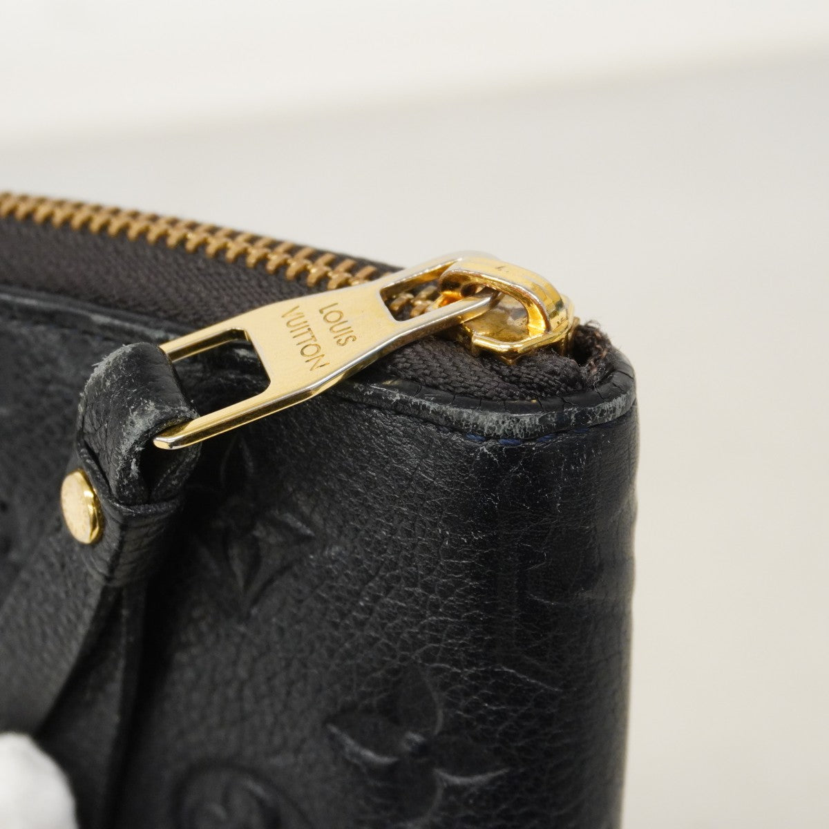 【6cb2728】ルイヴィトン 三つ折り長財布 モノグラム・アンプラント ポルトフォイユスクレットロン M93435 アンフィニ【中古】レディース