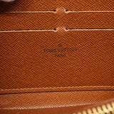 【6cb2729】ルイヴィトン 長財布 モノグラム ジッピーウォレット M60017 ブラウン【中古】メンズ レディース ユニセックス