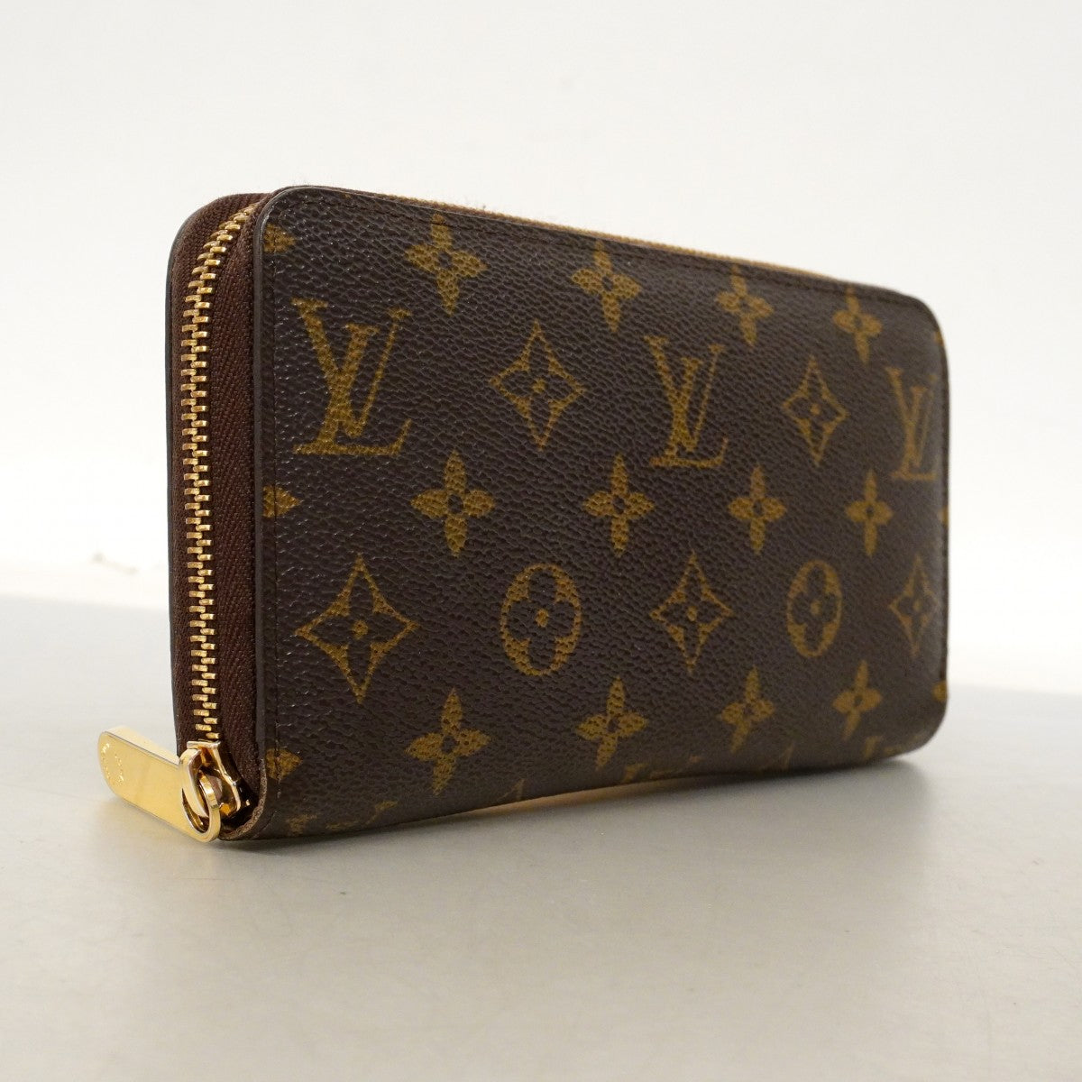 【6cb2729】ルイヴィトン 長財布 モノグラム ジッピーウォレット M60017 ブラウン【中古】メンズ レディース ユニセックス