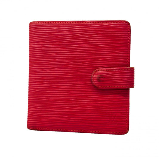 【6cb2730】ルイヴィトン 財布 エピ ポルトビエコンパクト M6355E カスティリアンレッド【中古】メンズ レディース ユニセックス