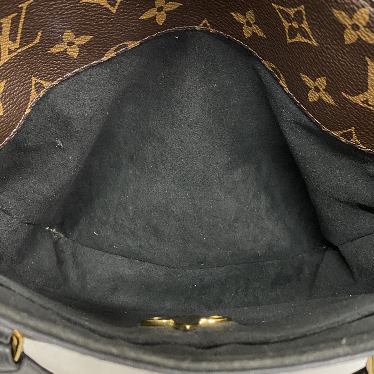 ★最終価格★SALE【6cb2762-k】ルイヴィトン ハンドバッグ モノグラム フラワージップドトートPM M44351 ブラウン 2wayバッグ【中古】レディース