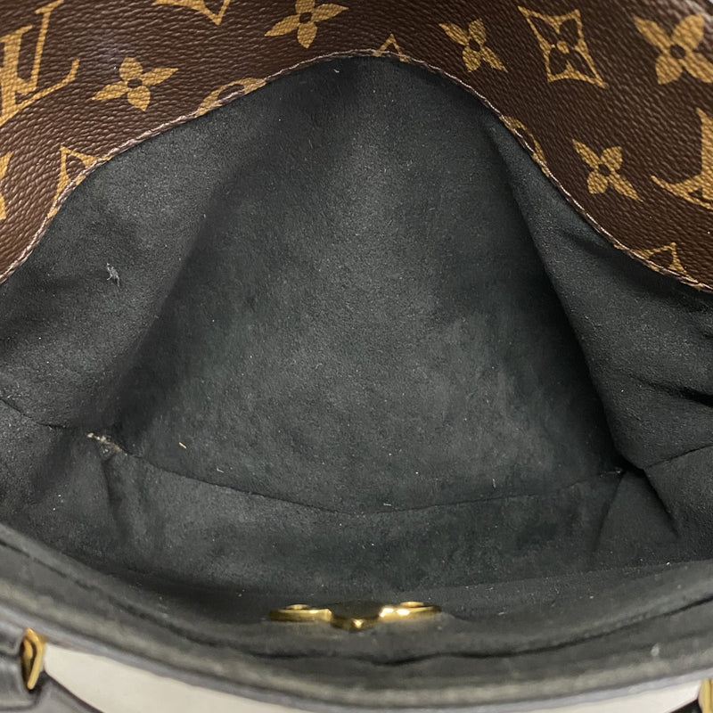 ★最終価格★SALE【6cb2762-k】ルイヴィトン ハンドバッグ モノグラム フラワージップドトートPM M44351 ブラウン 2wayバッグ【中古】レディース