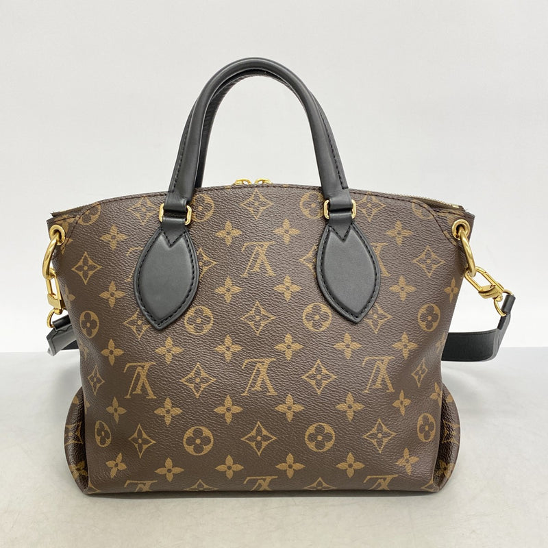 ★最終価格★SALE【6cb2762-k】ルイヴィトン ハンドバッグ モノグラム フラワージップドトートPM M44351 ブラウン 2wayバッグ【中古】レディース