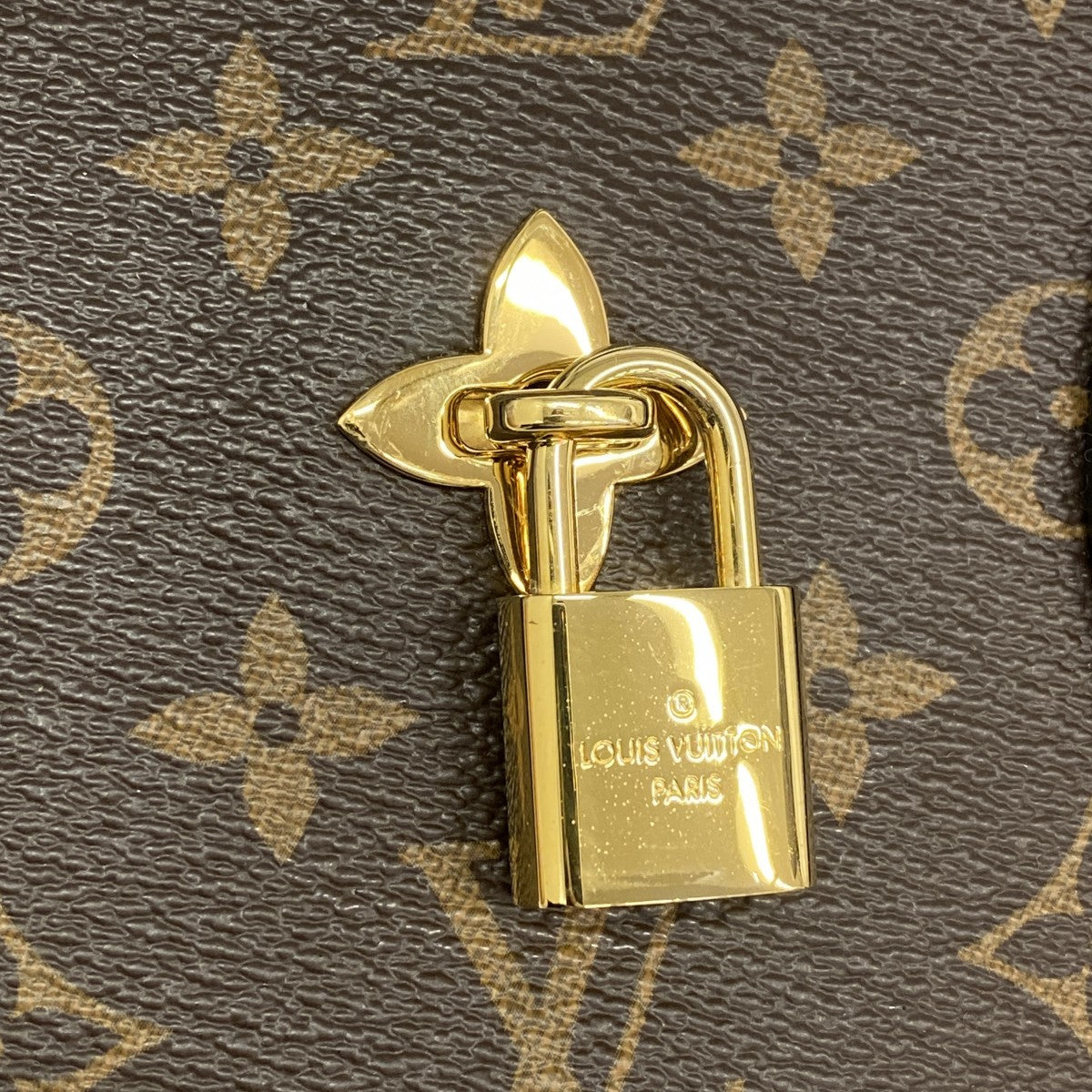 ★最終価格★SALE【6cb2762-k】ルイヴィトン ハンドバッグ モノグラム フラワージップドトートPM M44351 ブラウン 2wayバッグ【中古】レディース