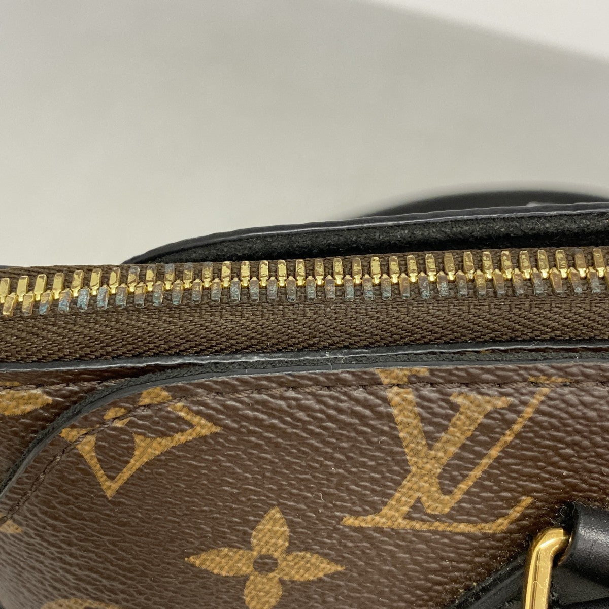 ★最終価格★SALE【6cb2762-k】ルイヴィトン ハンドバッグ モノグラム フラワージップドトートPM M44351 ブラウン 2wayバッグ【中古】レディース