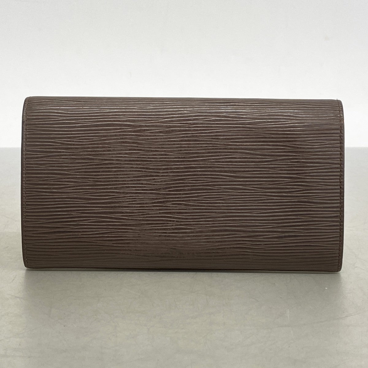 【6cb2771】ルイヴィトン 長財布 エピ ポシェットポルトモネクレディ M6357D モカ【中古】レディース