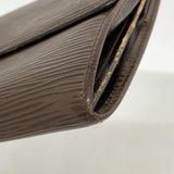 【6cb2771】ルイヴィトン 長財布 エピ ポシェットポルトモネクレディ M6357D モカ【中古】レディース