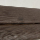 【6cb2771】ルイヴィトン 長財布 エピ ポシェットポルトモネクレディ M6357D モカ【中古】レディース