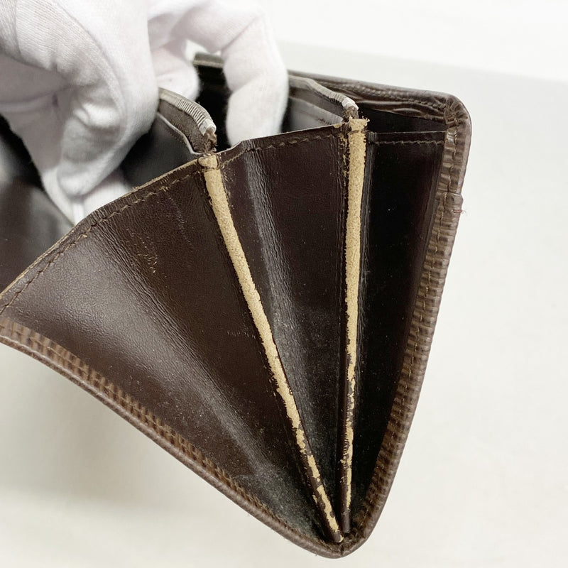 【6cb2771】ルイヴィトン 長財布 エピ ポシェットポルトモネクレディ M6357D モカ【中古】レディース