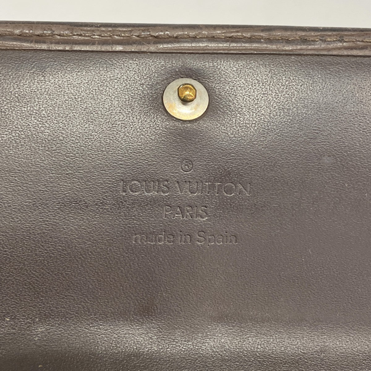 【6cb2771】ルイヴィトン 長財布 エピ ポシェットポルトモネクレディ M6357D モカ【中古】レディース