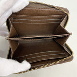 【6cb2772】ルイヴィトン コインケース ダミエ ジッピーコインパース N63070 エベヌ【中古】メンズ レディース ユニセックス