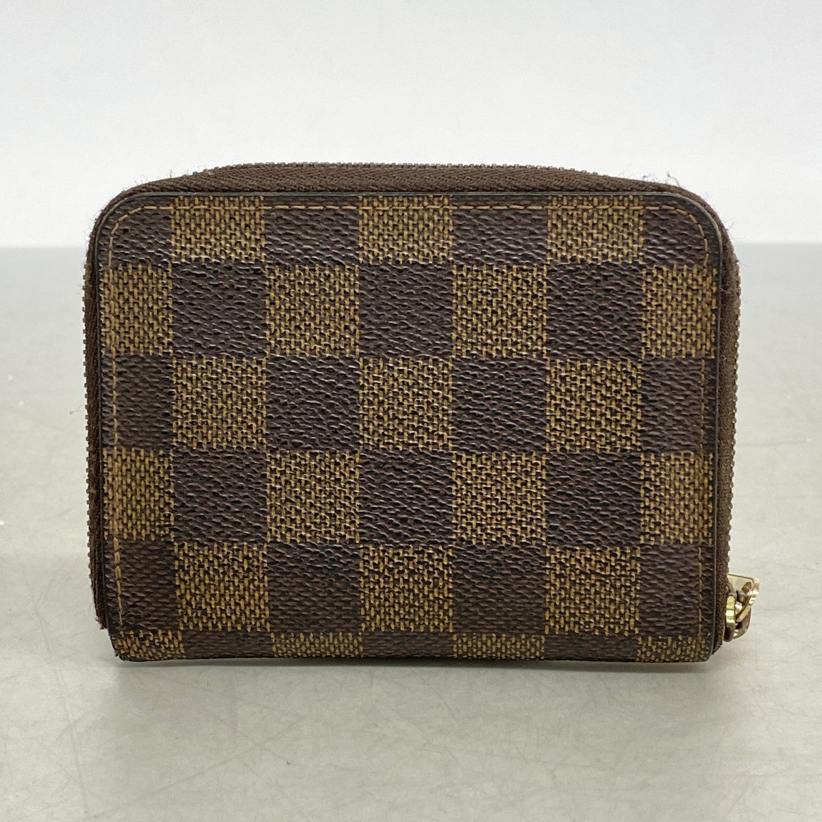 【6cb2772】ルイヴィトン コインケース ダミエ ジッピーコインパース N63070 エベヌ【中古】メンズ レディース ユニセックス