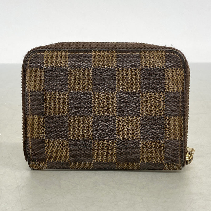 【6cb2772】ルイヴィトン コインケース ダミエ ジッピーコインパース N63070 エベヌ【中古】メンズ レディース ユニセックス