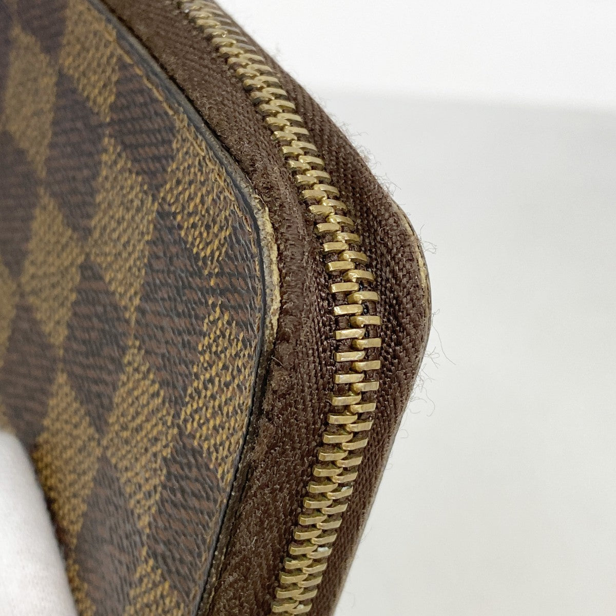 【6cb2772】ルイヴィトン コインケース ダミエ ジッピーコインパース N63070 エベヌ【中古】メンズ レディース ユニセックス