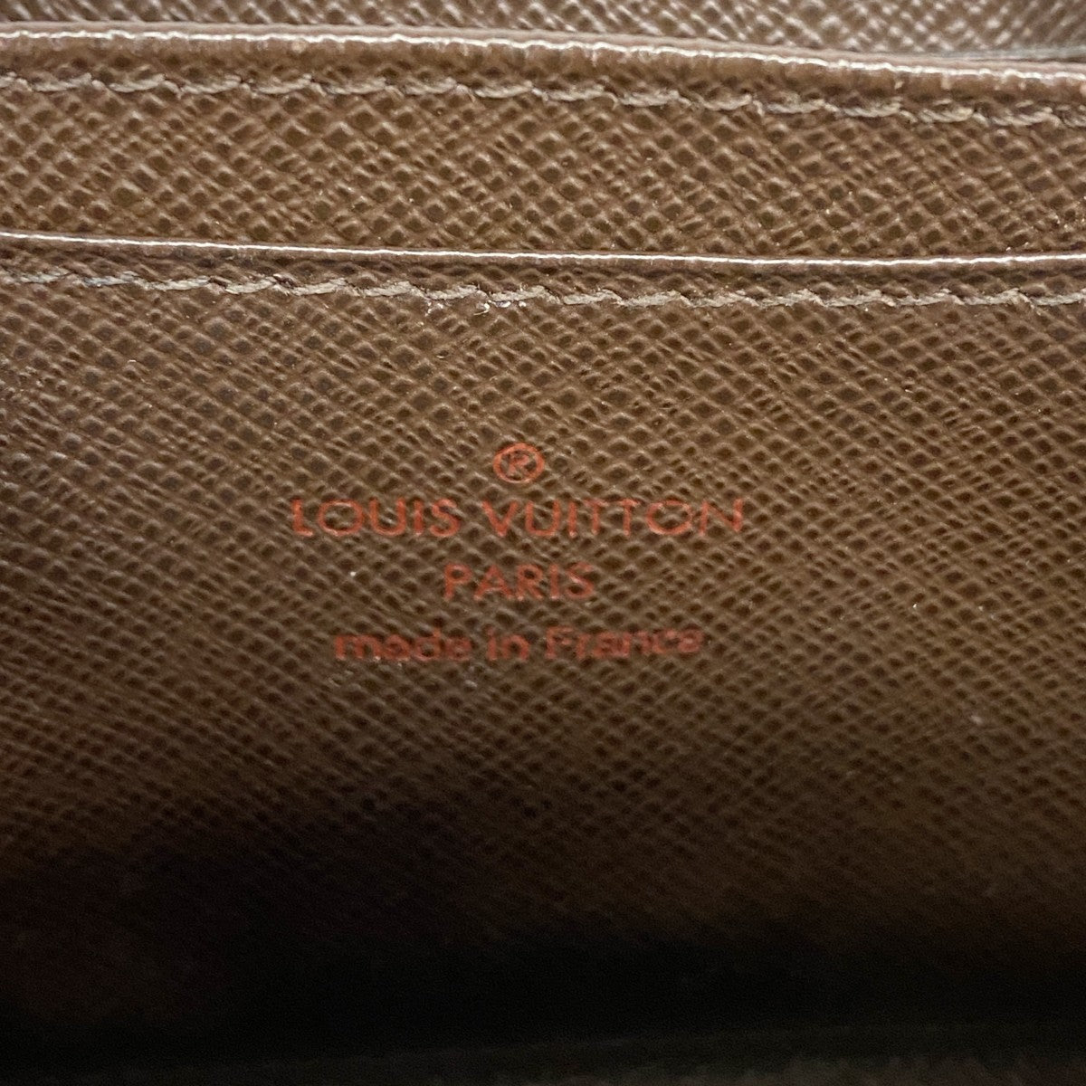 【6cb2772】ルイヴィトン コインケース ダミエ ジッピーコインパース N63070 エベヌ【中古】メンズ レディース ユニセックス