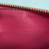 【6cb2773】ルイヴィトン コインケース ヴェルニ ポシェットクレNM M93637 ローズポップ【中古】レディース