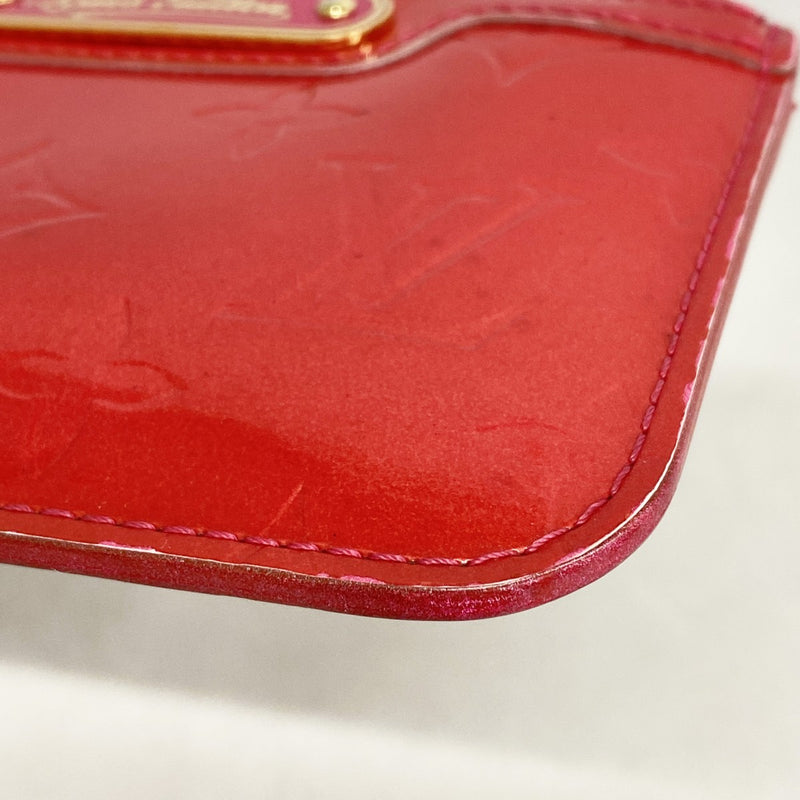 【6cb2773】ルイヴィトン コインケース ヴェルニ ポシェットクレNM M93637 ローズポップ【中古】レディース