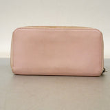 【6cb2774】シャネル 長財布 キャビアスキン ピンク シルバー金具【中古】レディース