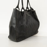 【6cb2776】グッチ ハンドバッグ 101919 デニム ブラック シルバー金具【中古】レディース