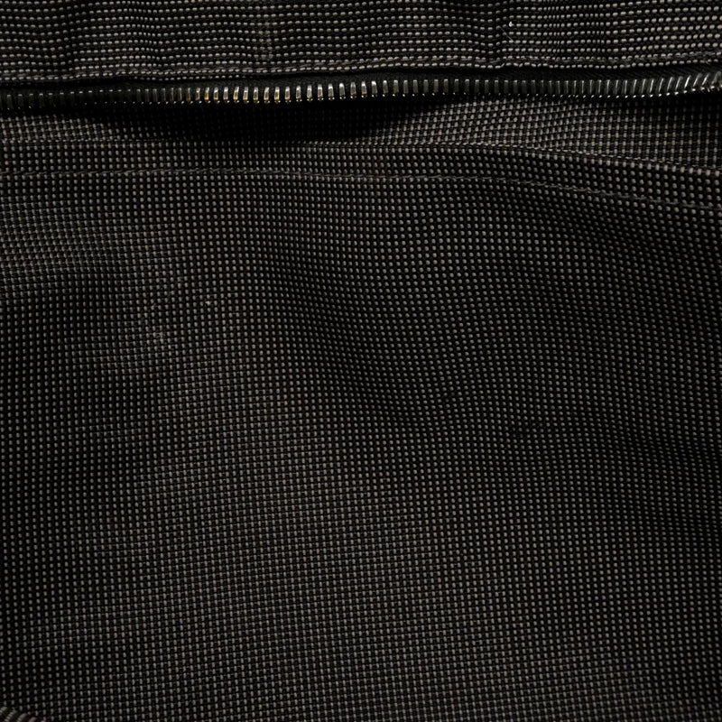 【6cb2777】エルメス トートバッグ エールラインMM キャンバス グレー シルバー金具【中古】メンズ レディース ユニセックス