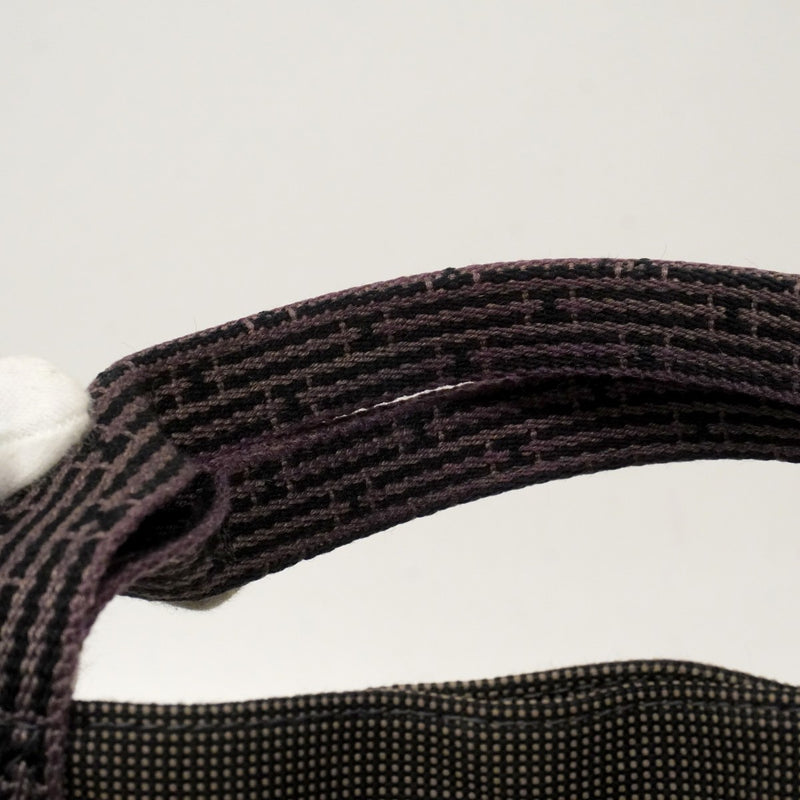 【6cb2777】エルメス トートバッグ エールラインMM キャンバス グレー シルバー金具【中古】メンズ レディース ユニセックス