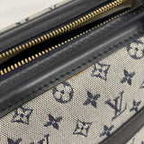 ★最終価格【6cc2840】ルイヴィトン ハンドバッグ モノグラム・ミニ ジョセフィーヌPM M92312 ブルー【中古】レディース