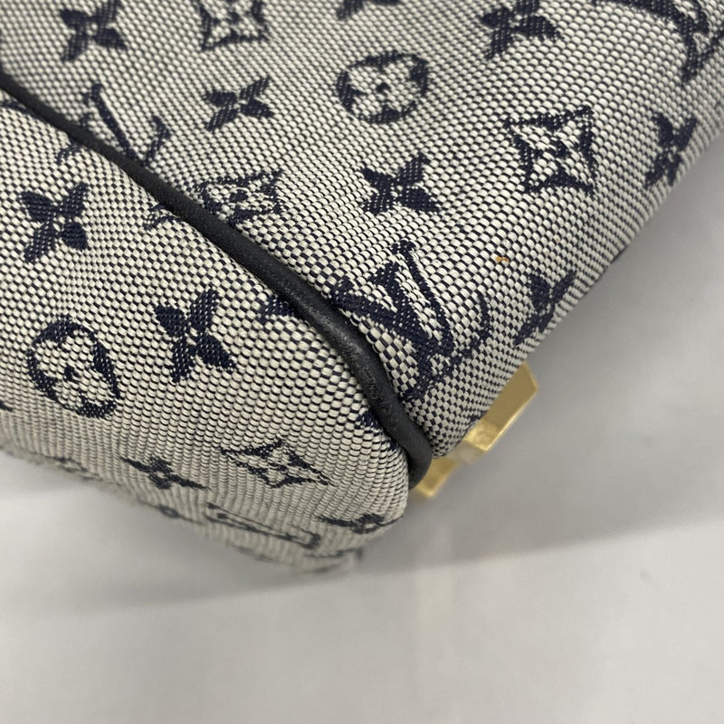 ★最終価格【6cc2840】ルイヴィトン ハンドバッグ モノグラム・ミニ ジョセフィーヌPM M92312 ブルー【中古】レディース