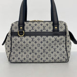 ★最終価格【6cc2840】ルイヴィトン ハンドバッグ モノグラム・ミニ ジョセフィーヌPM M92312 ブルー【中古】レディース